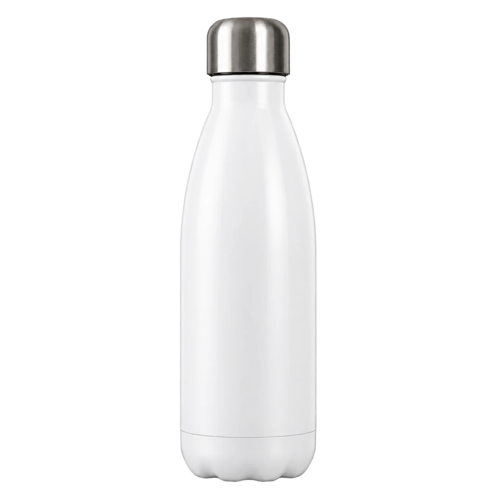Blank Stainless Steel Water Bottle mockup