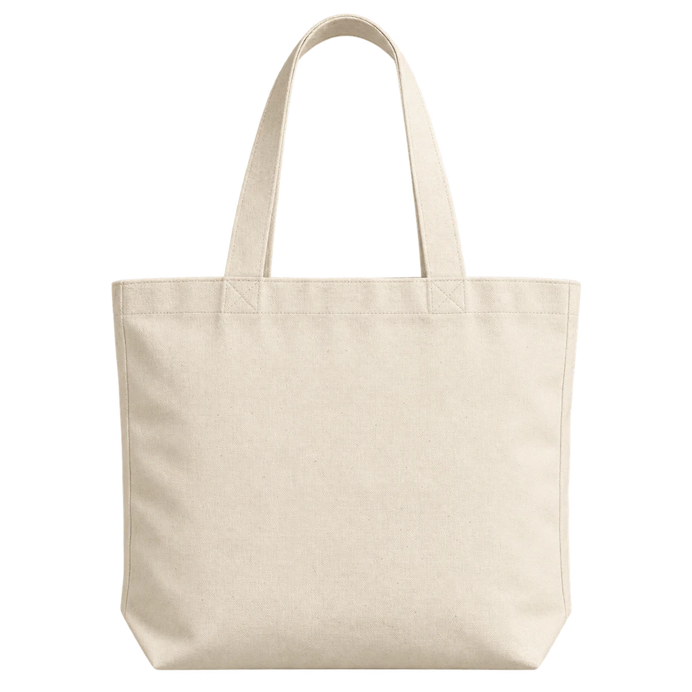 Blank Canvas Tote Bag mockup