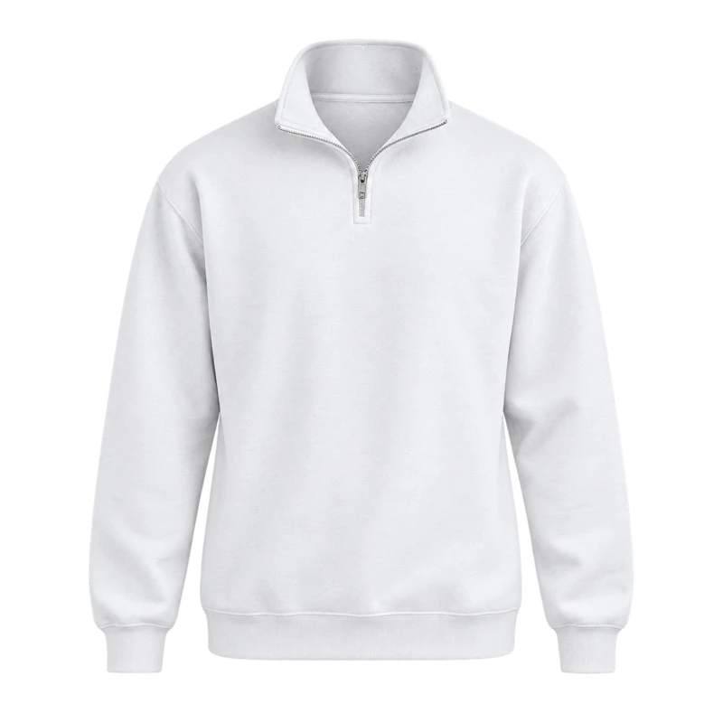 Jerzees NuBlend Quarter-Zip, 8 oz — generated representative mockup