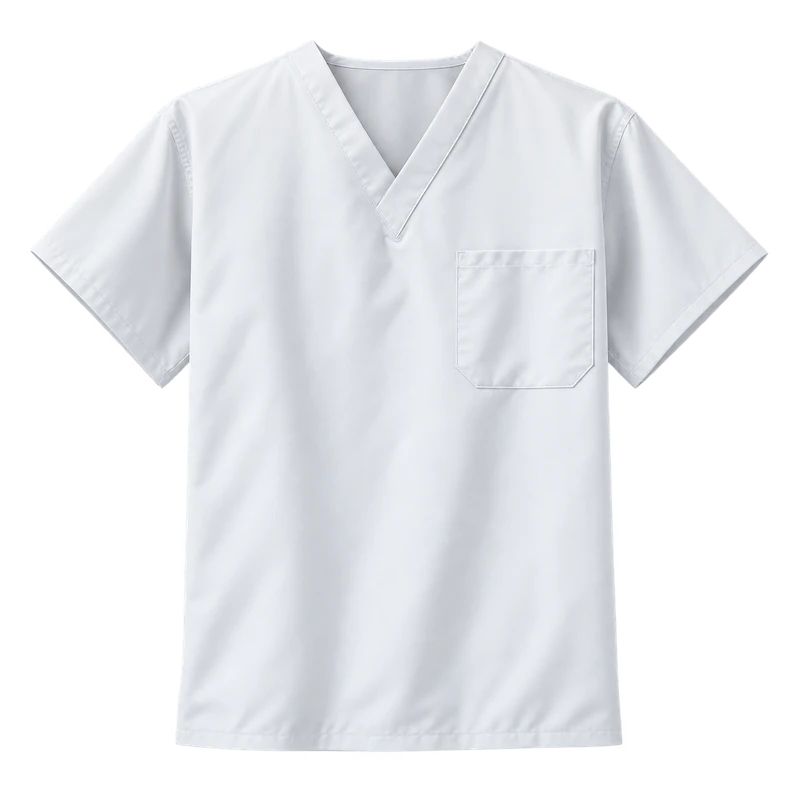 Scrub Top — representative mockup