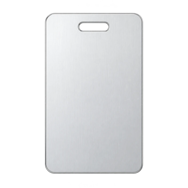 Metal Luggage Tag — representative mockup