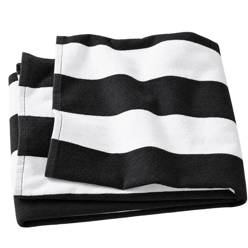 Striped Beach Towel — representative mockup