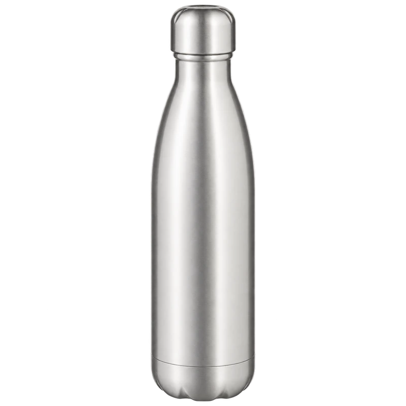Steel Water Bottle — representative mockup